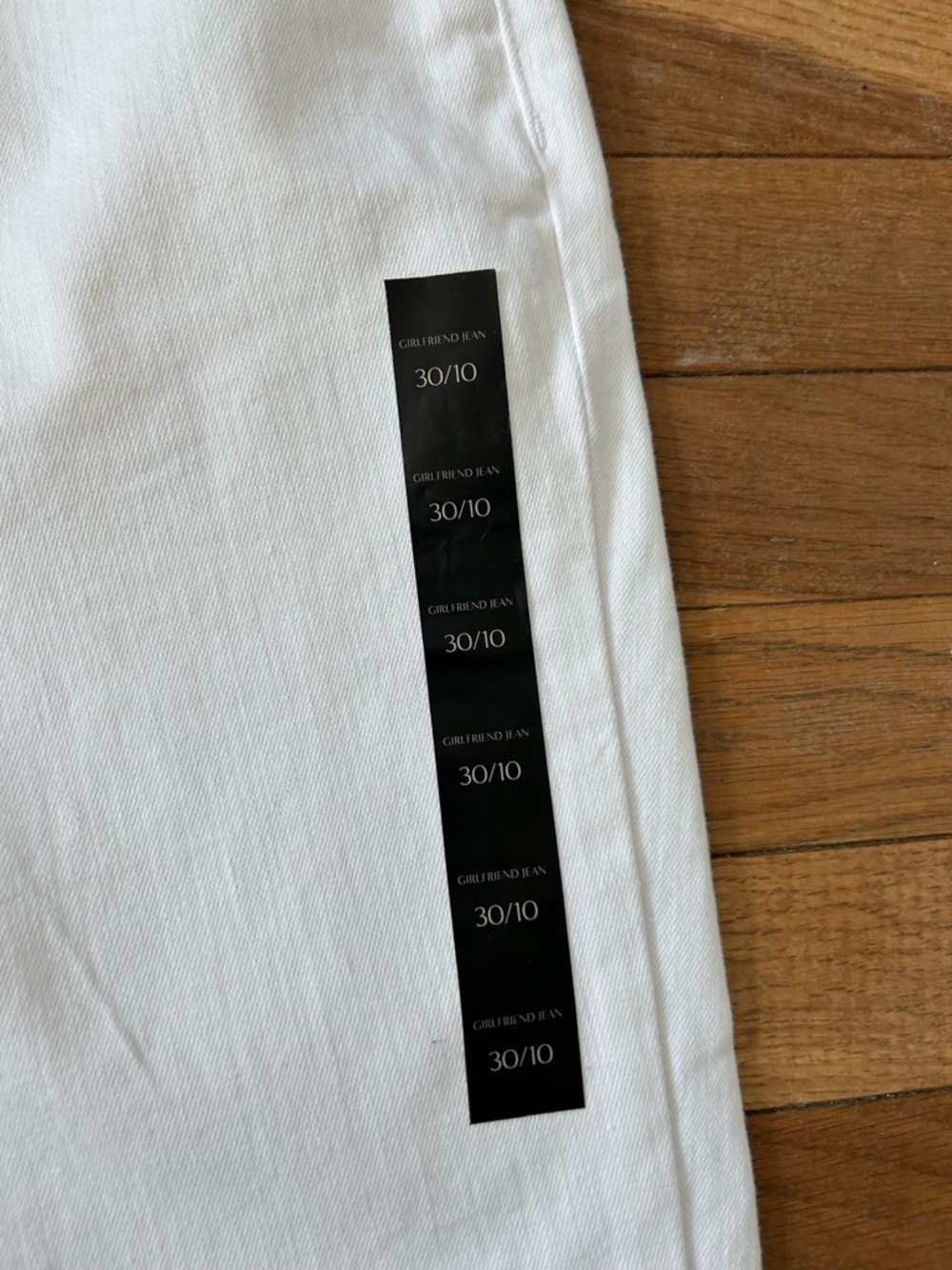 Banana Republic Factory White Straight Leg Jeans - Picture 3 of 10